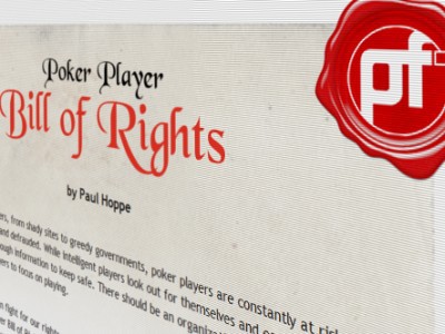 Poker Player Bill of Rights