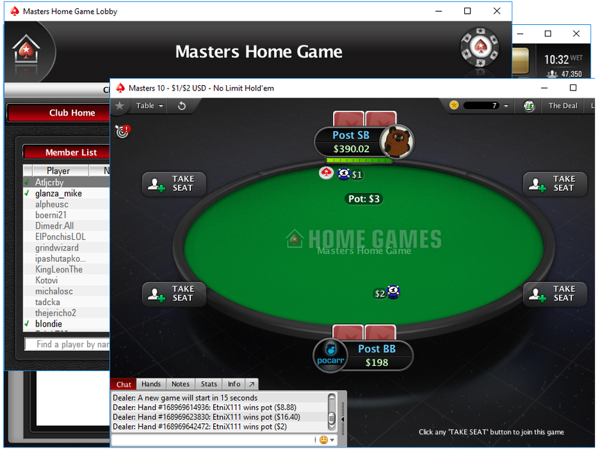 Over 200 Players Ready for PokerStars "All Stars" Rake Free Cash Game