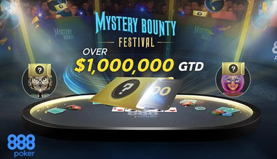 Who Will Pull the Big Envelope in 888poker's Mystery Bounty Festival?