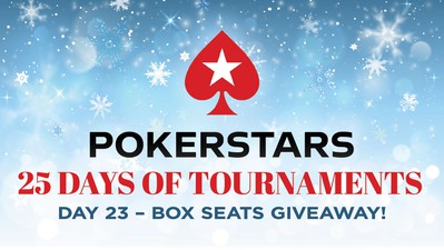 Huge Day for Sports Fans in PokerStars 25 Days of Tournaments: Premium Box Seats Up for Grabs