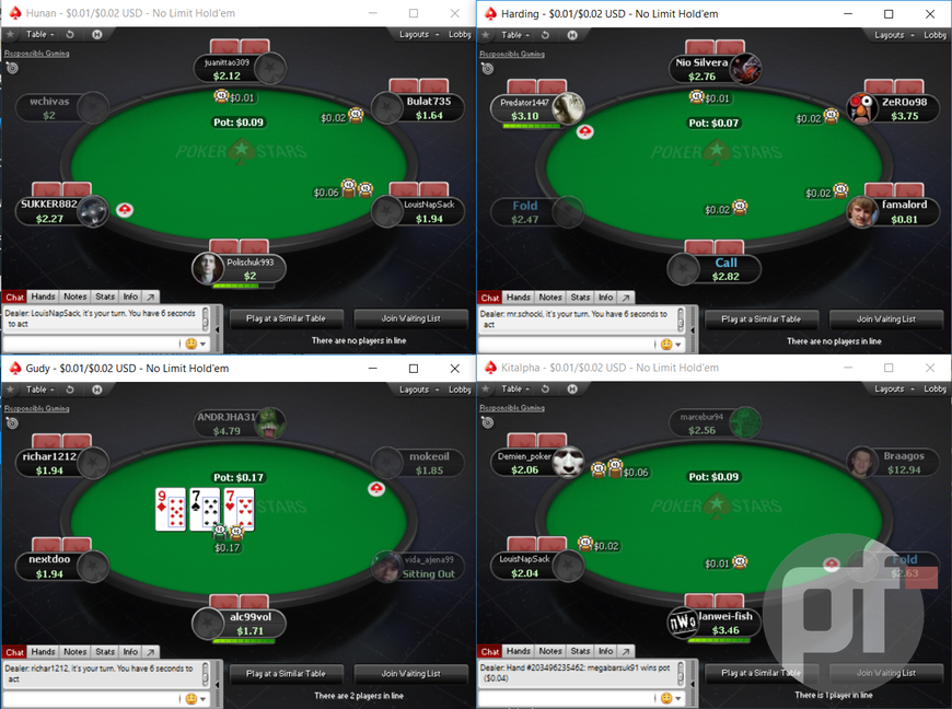 PokerStars Imposes Four-Table Cap at Ring Games Across All Stakes