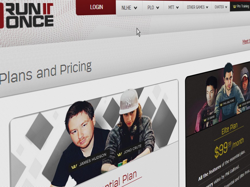Phil Galfond Unveils New Poker Training Site, RunItOnce.com