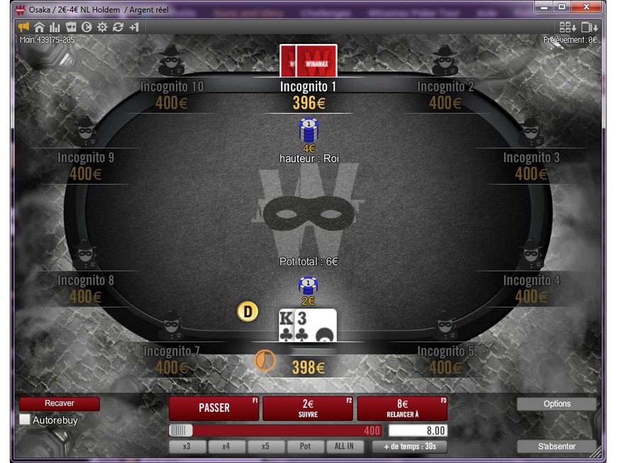 Anonymous Online Poker Tables Continue to Spread