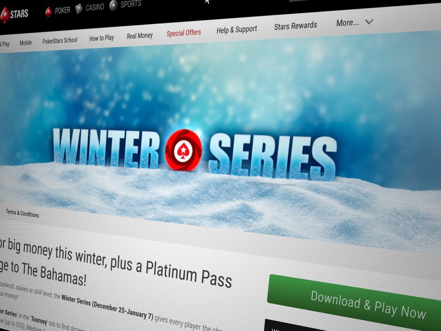 Winter Series from PokerStars Will be One of the Largest of the Year