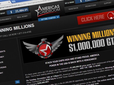 Americas Cardroom to Host $1 Million Guaranteed "Winning Millions" Tournament