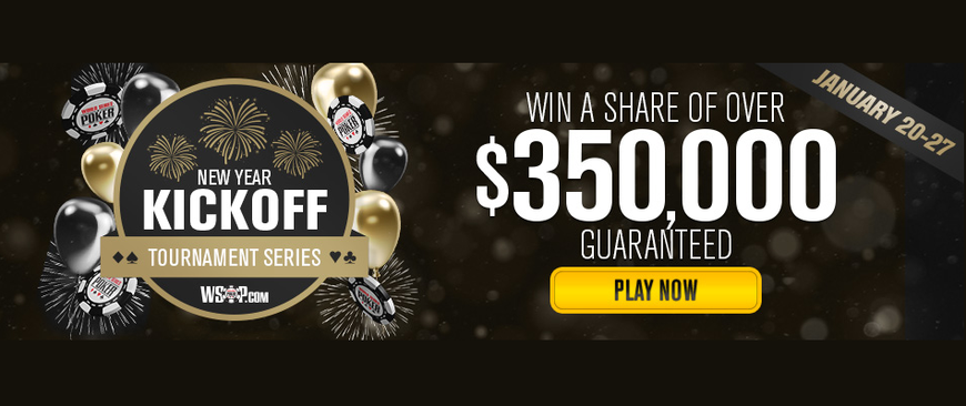 WSOP.com Reveals New Year Kickoff Tournament Series and Two Online Bracelet Events