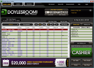 Poker Lobby of DoylesRoom