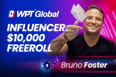 Bruno Foster Wins Over $125k in WPT Global Influencers Tournament