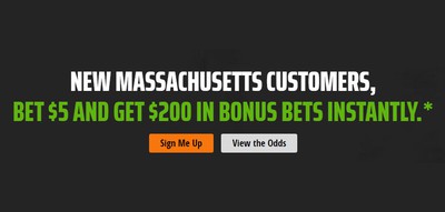 Massachusetts Sports Betting: How to Claim $200 in Bonus Bets at DraftKings This Weekend