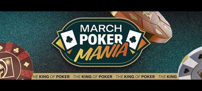 March Poker Mania Coming to BetMGM Poker - Over $300k in Guaranteed Prize Pools
