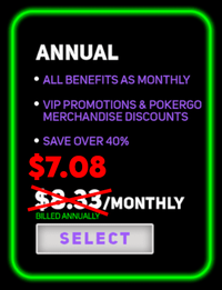 pokerGO promo code subscription monthly discount