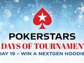 Win Free NextGen Poker Hoodie with PokerStars 25 Days of Tournaments