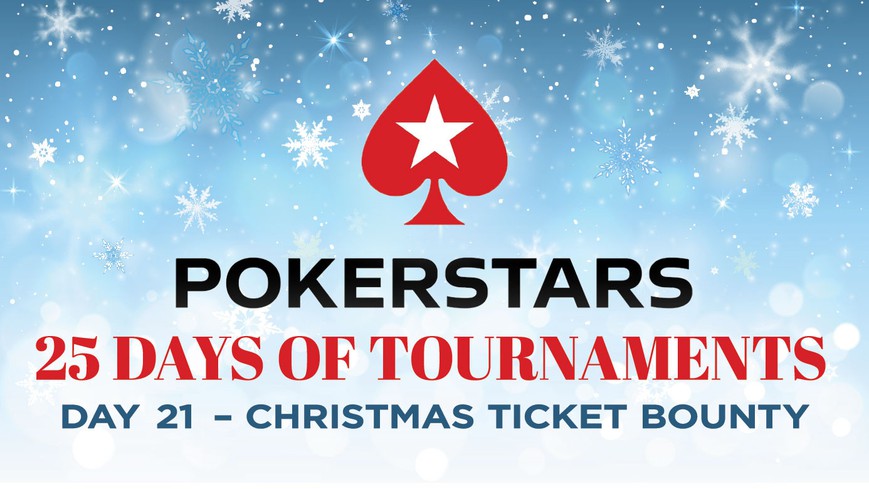 Christmas Ticket Bounty with PokerStars 25 Days of Tournaments