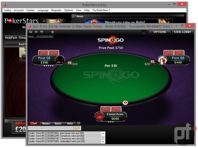 Spin & Go Goes Live on PokerStars.com with 4% Rake