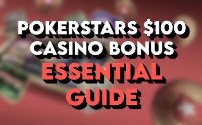 PokerStars USA $100 casino bonus
